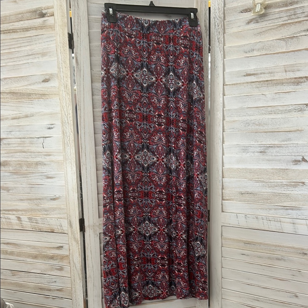 Cato Elastic Waist Maxi Skirt